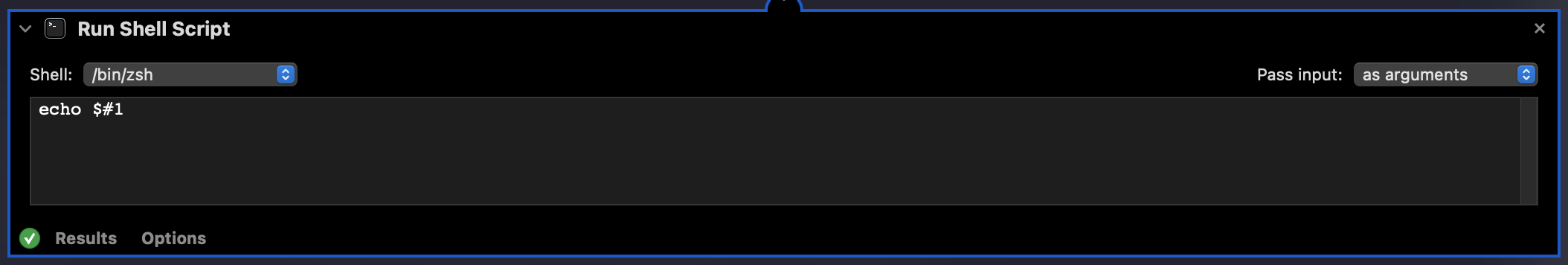 script for the shell script